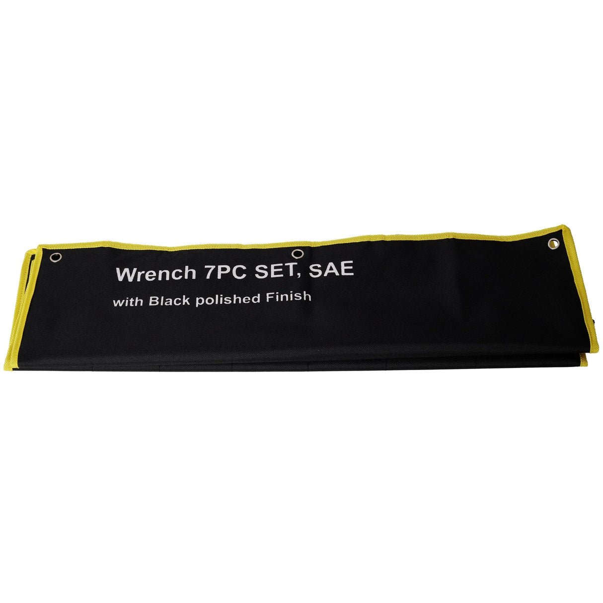 7 PCS SAE Jumbo Combination Wrench Set Extra Large SAE 1-5/16", 1-3/8", 1-1/2", 1-5/8", 1-3/4", 1-7/8", 2", Black Oxide with Storage Bag - Fab Heavy Parts