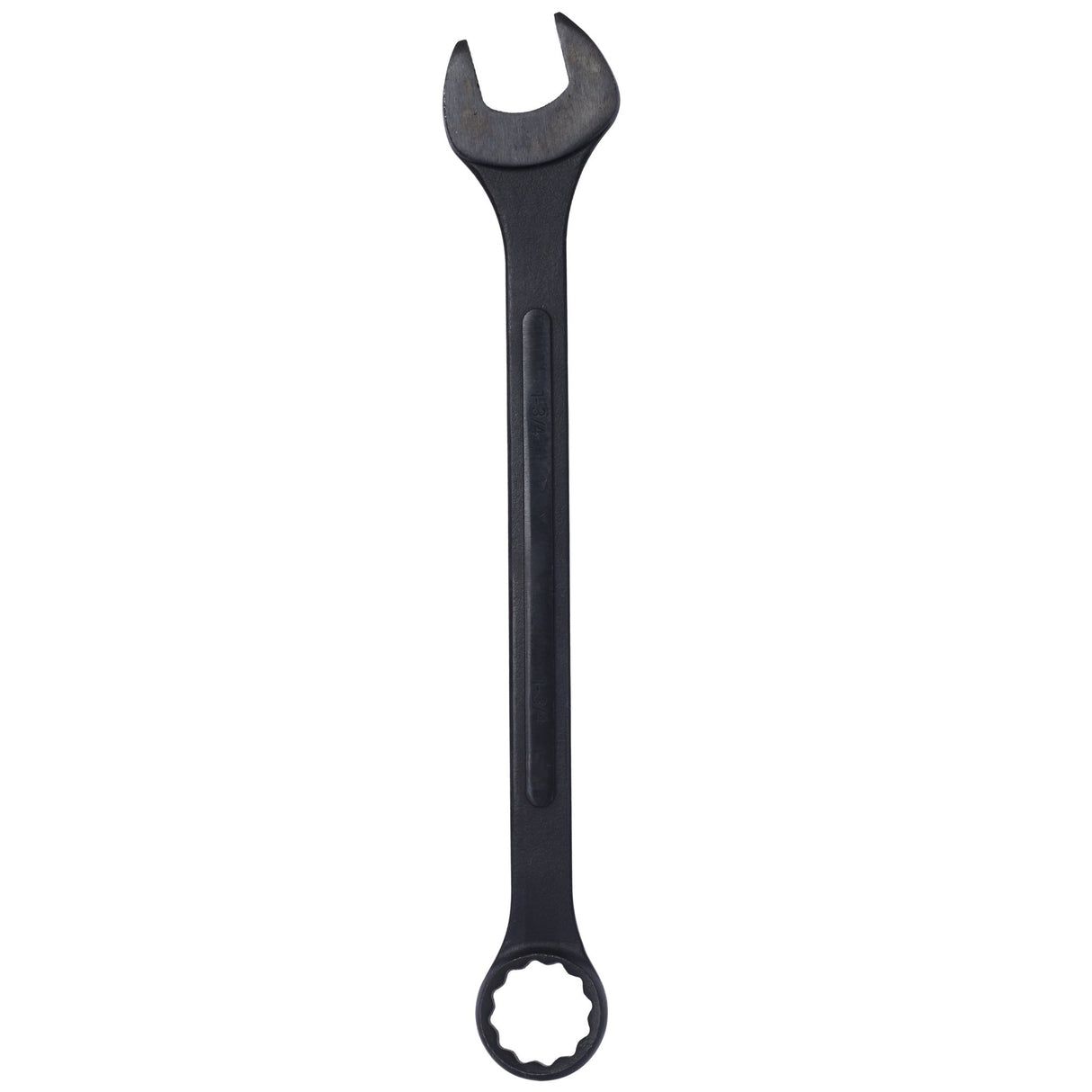 7 PCS SAE Jumbo Combination Wrench Set Extra Large SAE 1-5/16", 1-3/8", 1-1/2", 1-5/8", 1-3/4", 1-7/8", 2", Black Oxide with Storage Bag - Fab Heavy Parts