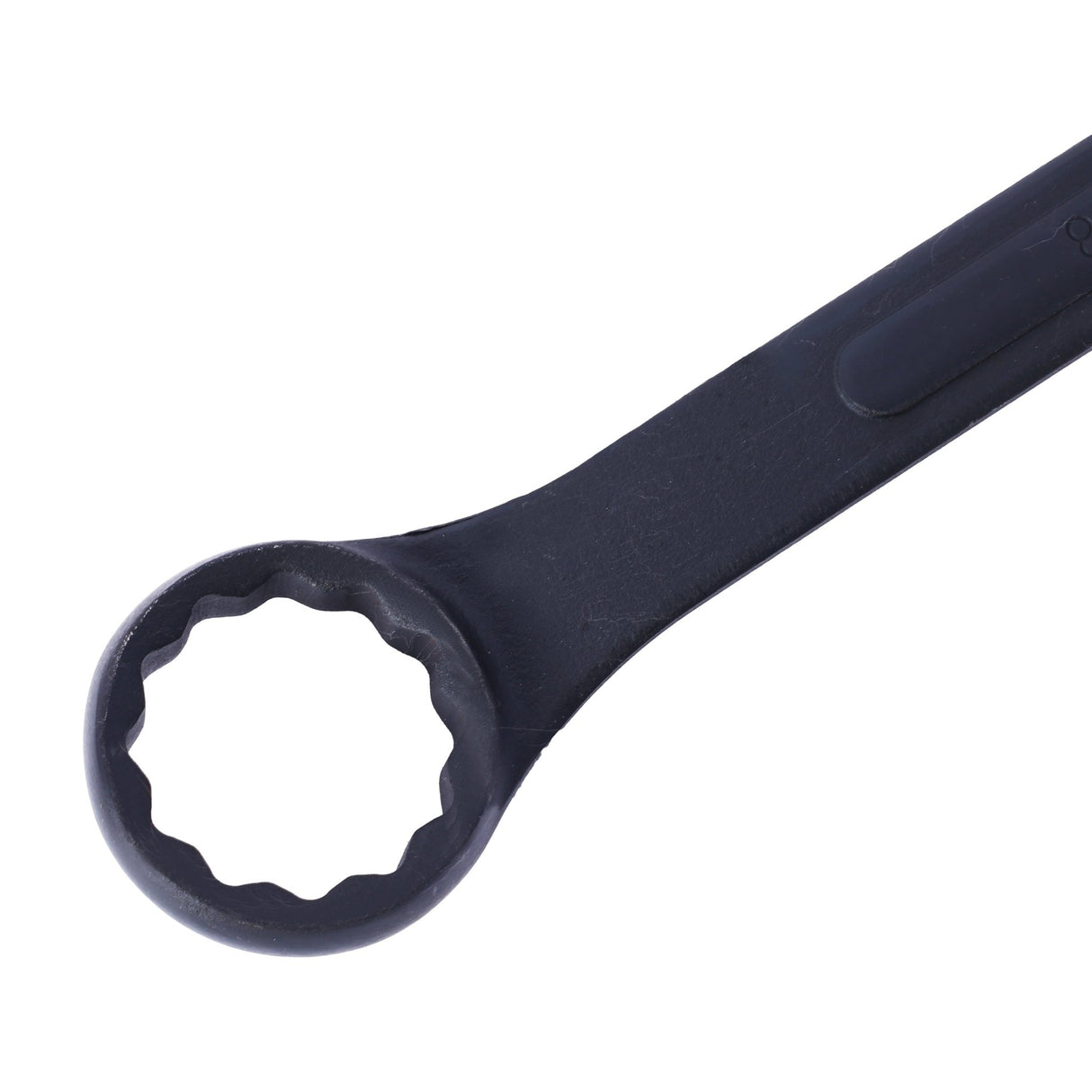 7 PCS SAE Jumbo Combination Wrench Set Extra Large SAE 1-5/16", 1-3/8", 1-1/2", 1-5/8", 1-3/4", 1-7/8", 2", Black Oxide with Storage Bag - Fab Heavy Parts