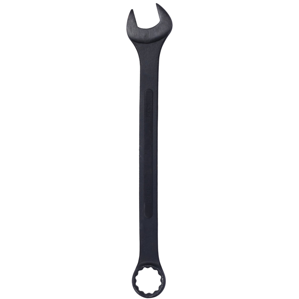 7 PCS SAE Jumbo Combination Wrench Set Extra Large SAE 1-5/16", 1-3/8", 1-1/2", 1-5/8", 1-3/4", 1-7/8", 2", Black Oxide with Storage Bag - Fab Heavy Parts