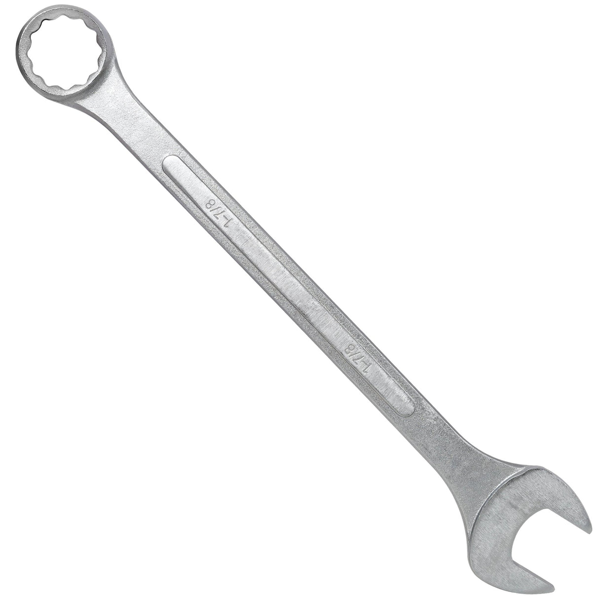 7 PCS SAE Jumbo Combination Wrench Set Extra Large, SAE 1-5/16", 1-3/8", 1-1/2", 1-5/8", 1-3/4", 1-7/8", 2" - Chrome Plated - Fab Heavy Parts