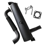 7130724 7130725 Muffler and Exhaust Pipe Kit Aftermarket Replacement For Bobcat S185 S205 T190 - Fab Heavy Parts