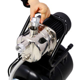 1.6HP Shallow Well Pump with Pressure Tank Garden Water Pump Irrigation Pump Automatic Stainless Steel Head