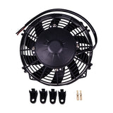 7.5" Low Profile Puller Electric Fan 437 CFM VA14-AP7/C-34A 30100358 Straight Blades - Fab Heavy Parts