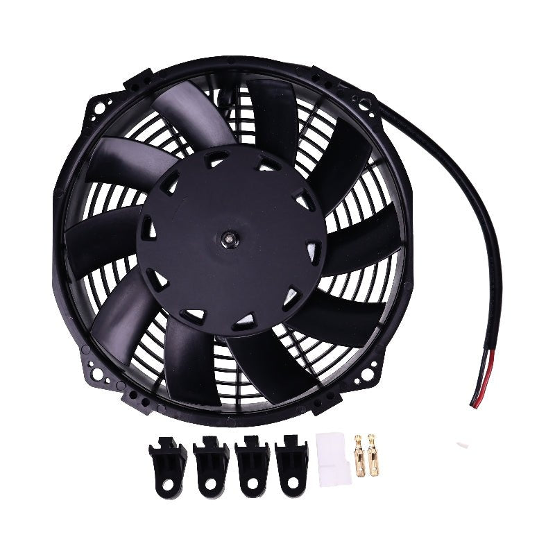 7.5" Low Profile Puller Electric Fan 437 CFM VA14-AP7/C-34A 30100358 Straight Blades - Fab Heavy Parts