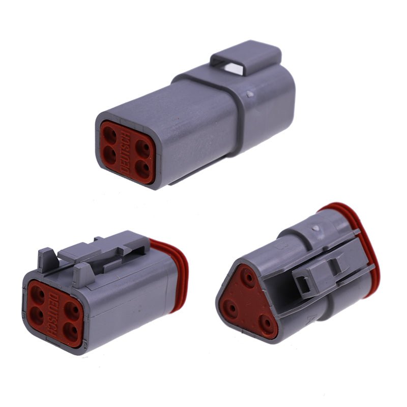 750 Piece Deutsch DT Connector Kit DT04/06 - 2P/2S/3P/3S/4P/4S/6P/6S/08PA/08SA/12PA/12PS for 14 16 18 20 AWG Stamped Contacts Kit - Fab Heavy Parts