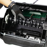 2-in-1 13inch電気枯渇装置スカリファイヤー12アンペアと取り外し可能なコレクションバッグ特別な大きい31.7qt