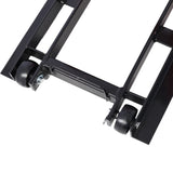 Hydrauliczny podnośnik motocyklowy Udźwig 1500 LBS Podnośnik ATV Przenośny stół z 4 kołami Podnośnik obsługiwany nożnie