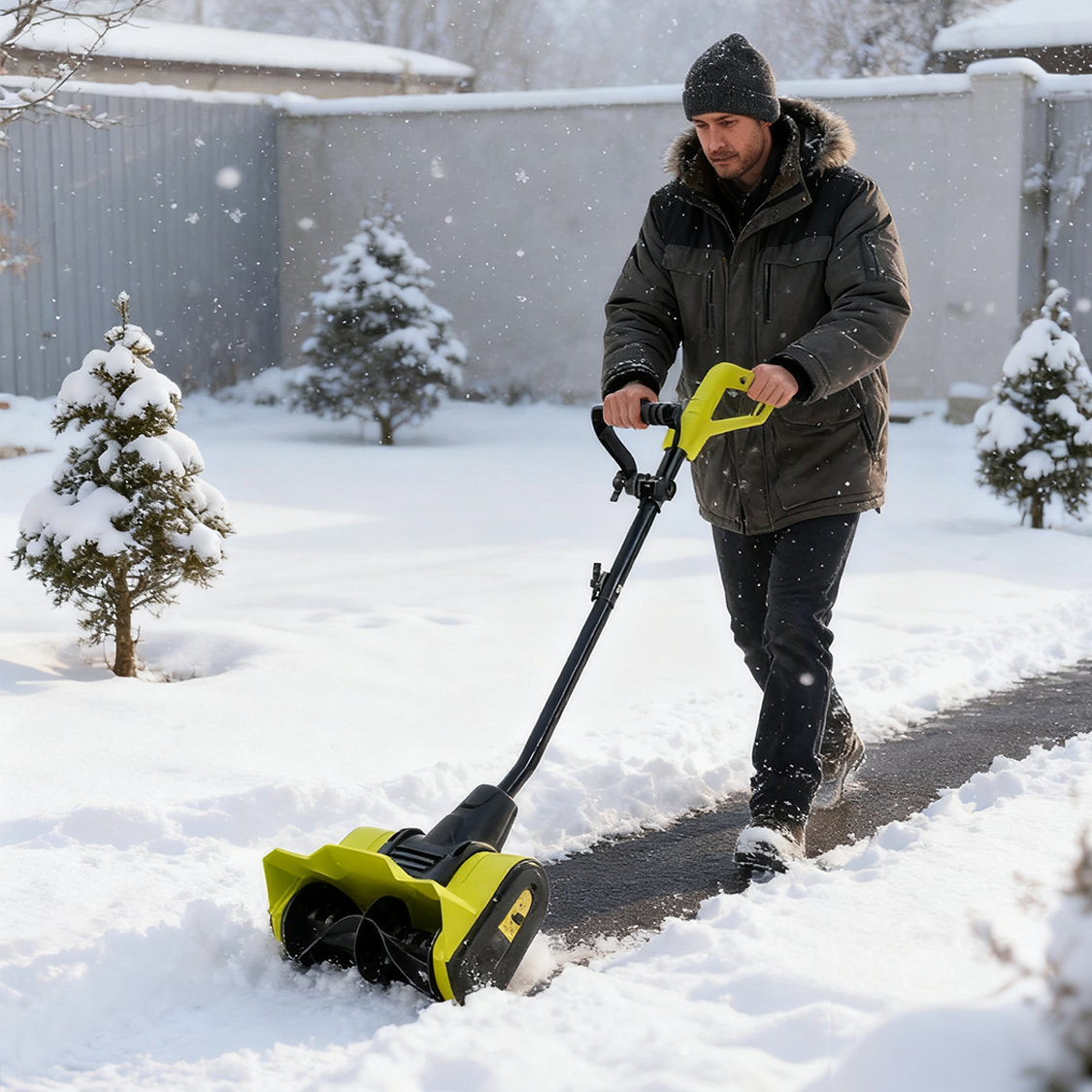 12-Inch Corded Snow Blower 120V-60Hz ETL Certificate