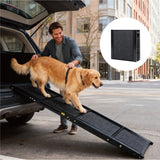 Dog Ramp for Car 71" Long & 19.3" Wide Portable Dog Ramps for Large Dogs with Non-Slip Rug Surface Dog Car Ramp for SUV Car & Truck