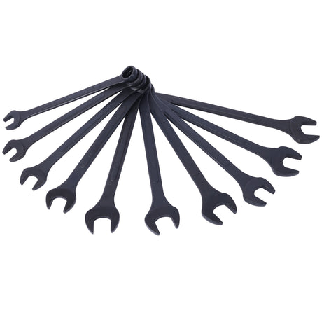 10 PCS SAE Jumbo Combination Wrench Set Extra Large Black-Oxide 1-5/16" - 2" with Pouch