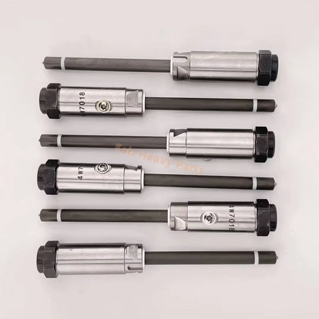 6 PCS Fuel Injector Pencil Nozzle 4W-7018 4W7018 Fits for Caterpillar CAT 3406B 3432 3408 3408B