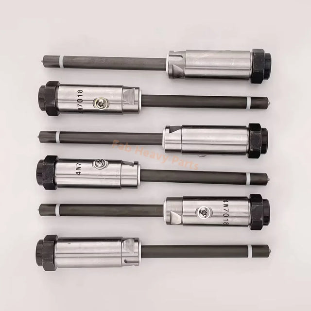 4 PCS Fuel Injector Pencil Nozzle 4W-7018 4W7018 Fits for Caterpillar CAT 3406B 3432 3408 3408B