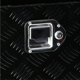 48 Inch Truck Box Heavy Duty Aluminum Stripes Plated Tool Long Box with Lock and Key 48"×15.2"×15.2"