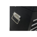 6-Drawer Tool Storage Cabinet High Capacity Rolling Chest with Wheels and Drawers Black