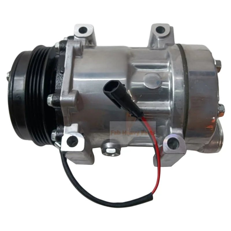 7H15SHD A/C Compressor 87802912 Fits for CASE Tractor PUMA 115 125 140 155 MAXXUM 125 100 110 120 130 115 140 MXU100 MXU110 MXU115 MXU125 - Fab Heavy Parts