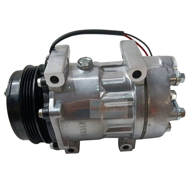 7H15SHD A/C Compressor 87802912 Fits for CASE Tractor PUMA 115 125 140 155 MAXXUM 125 100 110 120 130 115 140 MXU100 MXU110 MXU115 MXU125 - Fab Heavy Parts