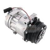 7H15SHD A/C Compressor 87802912 Fits for New Holland Tractor T6050 TS125A T6060 T6070 T6080 T6010 T6020 T6030 TS135A T6040 TS100A - Fab Heavy Parts