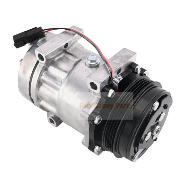 7H15SHD A/C Compressor 87802912 Fits for New Holland Tractor T6050 TS125A T6060 T6070 T6080 T6010 T6020 T6030 TS135A T6040 TS100A - Fab Heavy Parts