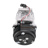 7H15SHD A/C Compressor 87802912 Fits for New Holland Tractor T6050 TS125A T6060 T6070 T6080 T6010 T6020 T6030 TS135A T6040 TS100A - Fab Heavy Parts