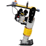 7HP Gas Engine Powered Tamper Rammer Jumping Jack Compactor Walk - Behind Jumping Jack Compactor 196CC Engine Tamper for Concrete & Soil - Fab Heavy Parts