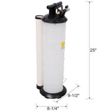 7L 1.8 Gallon Pneumatic&Manual Oil Extractor Pump Oil Changer Vacuum Fluid Evacuator Extractor - Fab Heavy Parts