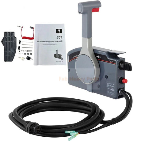 7Pin 5M Remote Control Box 703 - 48230 - 14 Fits for Yamaha Outboard Engine - Fab Heavy Parts