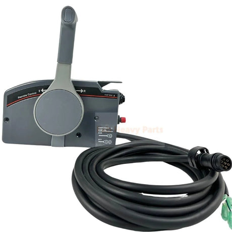 7Pins 5M Outboard Remote Control Box With Key 703 - 48203 - 12 Fits for Yamaha - Fab Heavy Parts