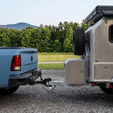 8 Ton 16000 LBS Pintle Hook 2 Inch Pintle Hitch Receiver with 2 Inch Trailer Bal Fits 2.5 to 3-inch Lunette Ring for Trailers - Fab Heavy Parts