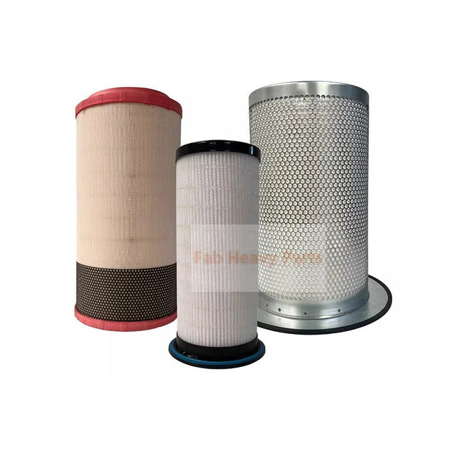 8000 Hours Maintenance Filter Kit 23708423 23424922 54672530 for Ingersoll Rand Air Compressor R75 - R75i - Fab Heavy Parts