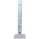 8,000 lbs. Top Wind Weld on Square Tube Drop Leg Jack - Fab Heavy Parts
