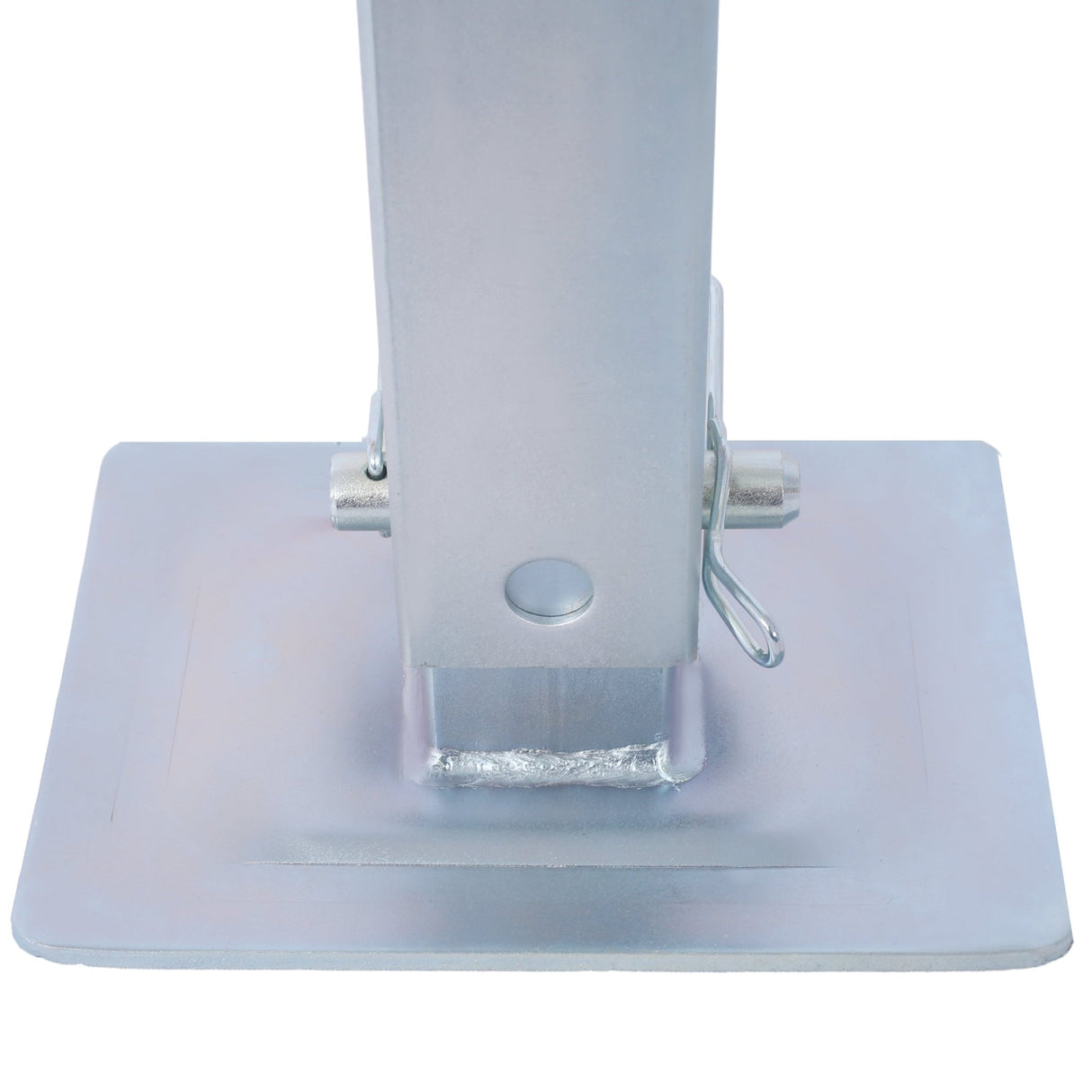 8,000 lbs. Top Wind Weld on Square Tube Drop Leg Jack - Fab Heavy Parts
