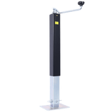8,000 lbs. Top Wind Weld on Square Tube Drop Leg Jack - Fab Heavy Parts