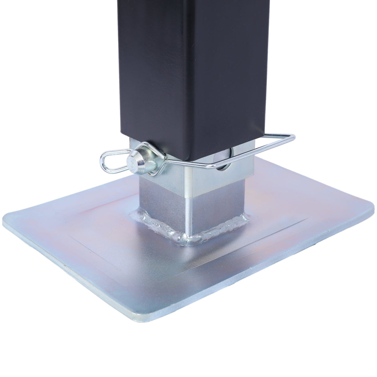 8,000 lbs. Top Wind Weld on Square Tube Drop Leg Jack - Fab Heavy Parts