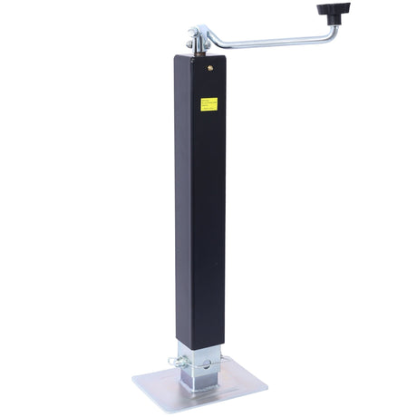 8,000 lbs. Top Wind Weld on Square Tube Drop Leg Jack - Fab Heavy Parts
