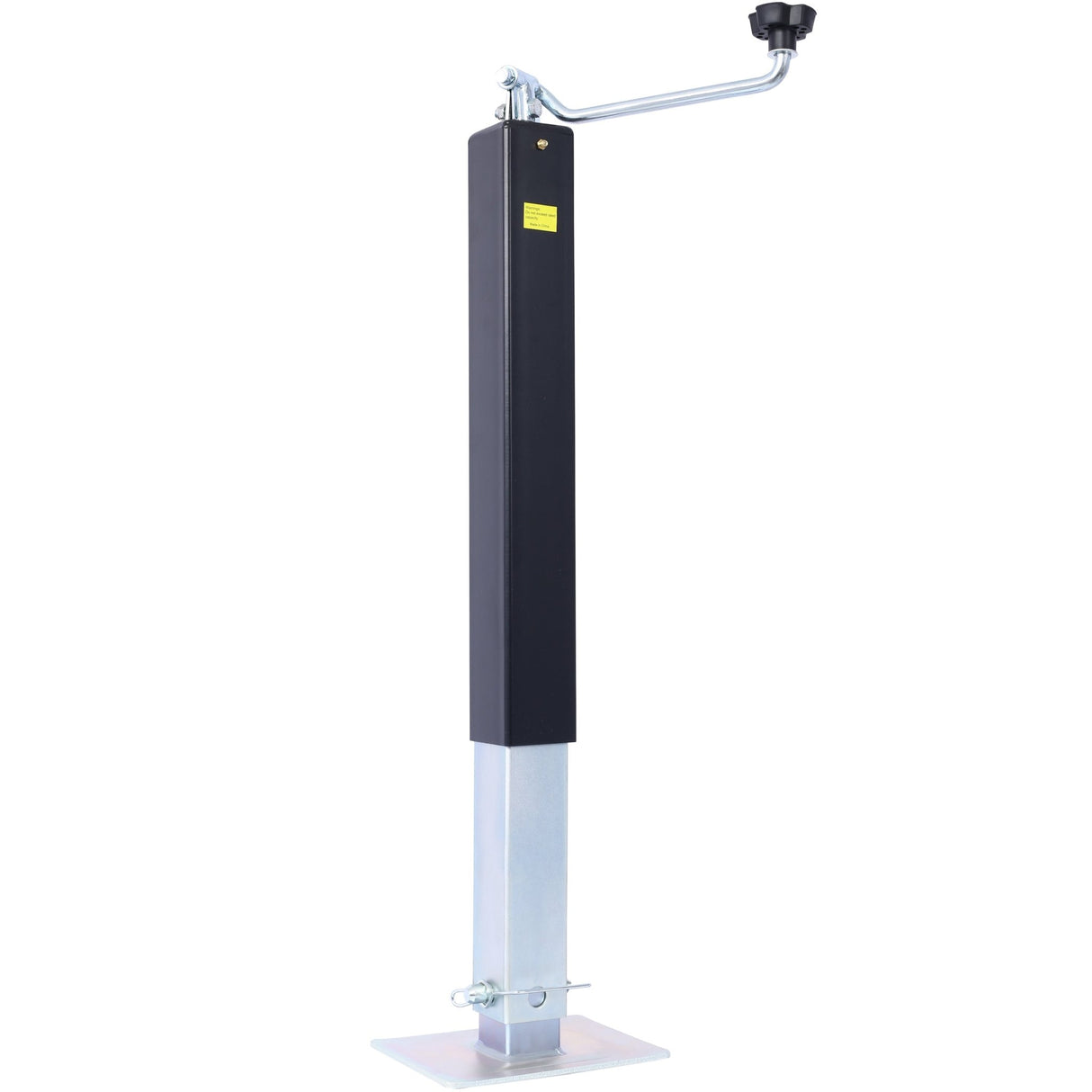 8,000 lbs. Top Wind Weld on Square Tube Drop Leg Jack - Fab Heavy Parts