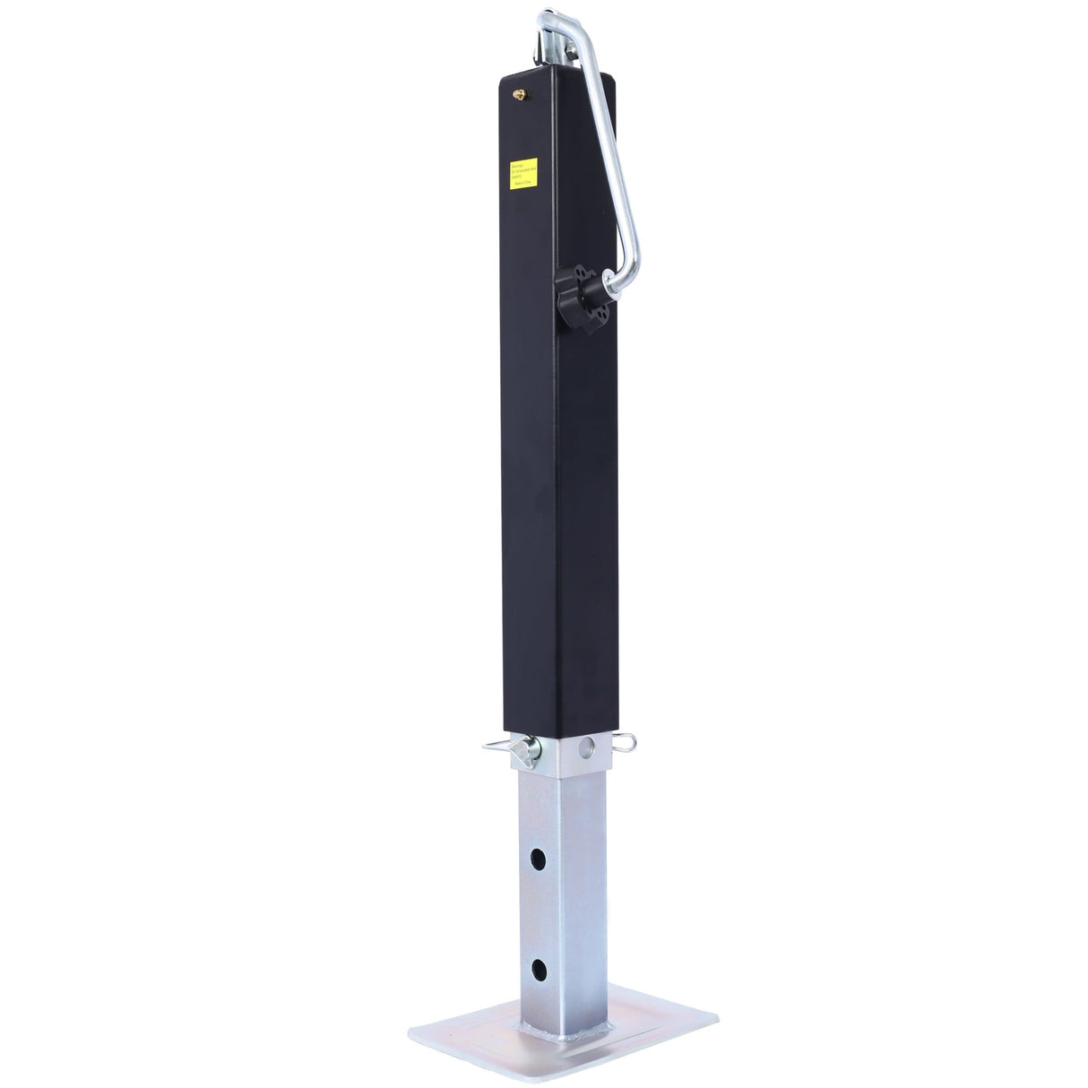 8,000 lbs. Top Wind Weld on Square Tube Drop Leg Jack - Fab Heavy Parts