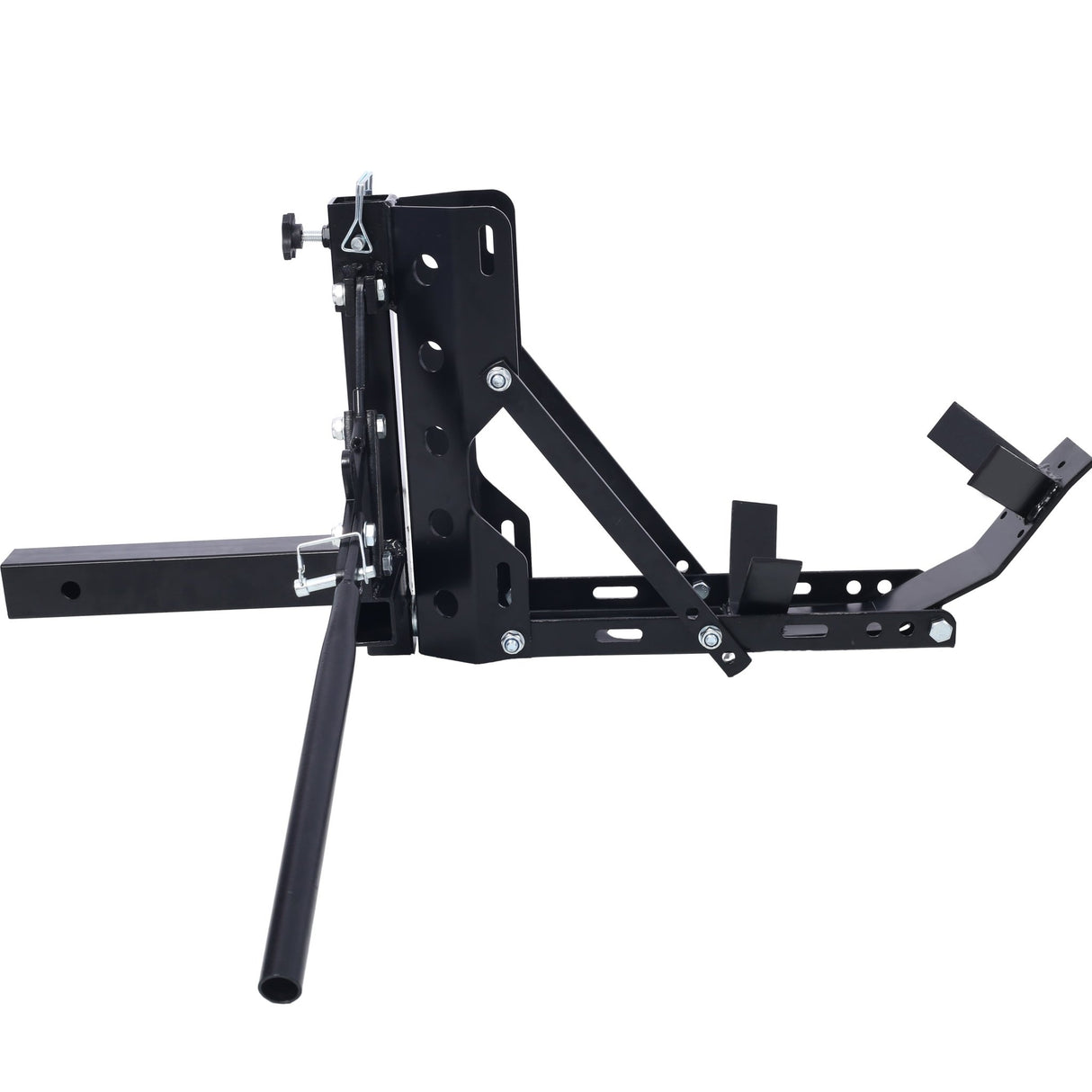 800LBS Motorcycle Trailer Hitch Scooter Hauler Mount Rack 2" Tow Carrier Receiver Heavy Duty Steel - Fab Heavy Parts