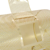 Raffle Drum Holds 10000 Tickets or 300 Ping Pong Balls Metal Lottery Spinning Drawing with Wooden Turning Handle 14.8 x Ø21.26 inch Brass Plated