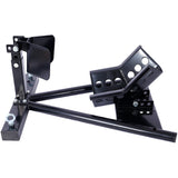 Motorcycle Front Tire Motorbike Chock for 17"-21" Wheels Locking Adjusting Stand--Black