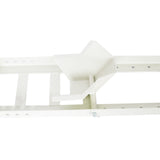 1800 Lb. Capacity Motorcycle Stand Wheel Chock Adjustable Heavy Duty with 4 Sets Tie down