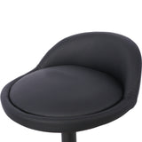 Pneumatic 360 Degree Swivel Stool Creeper Seat Heavy Duty 300 lbs Capacity--Red