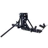 800LBS Motorcycle Trailer Hitch Scooter Hauler Mount Rack 2" Tow Carrier Receiver Heavy Duty Steel