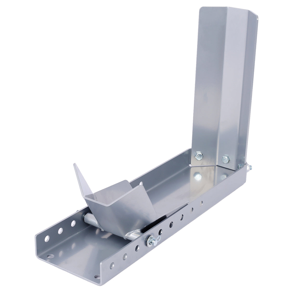 Motorcycle Wheel Chocks Cradle Holder Front Wheels Adjustable Stand Trailer Stop for 8"-24"