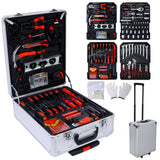 899pcs Home Repair Tool Set Kit Toolbox Storage Case with 4 Drawers General Household Tool Kit with Rolling Tool Box - Fab Heavy Parts