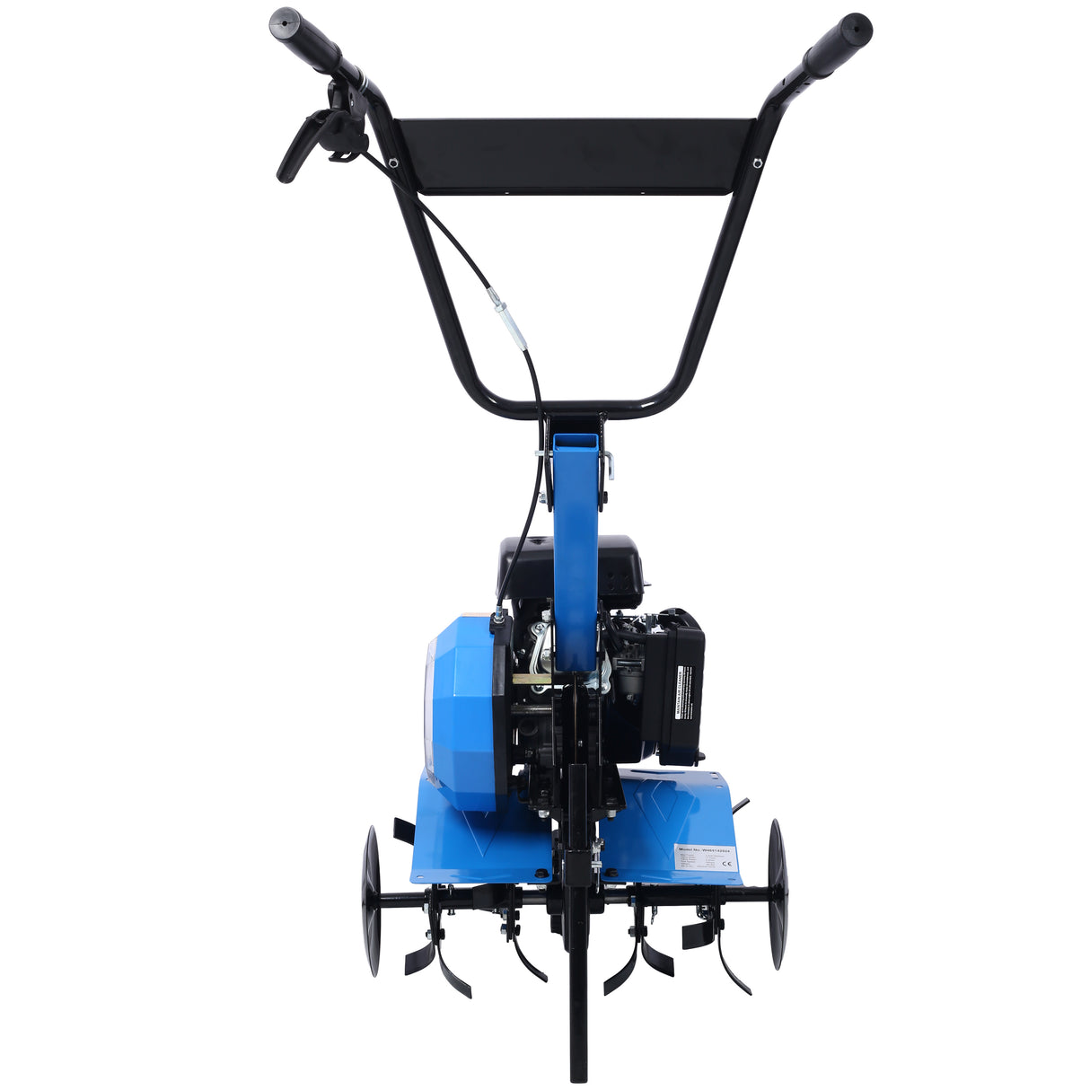 Gas-Powered 4-Cycle 2-in-1 Tiller and Cultivator 78.5cc with Handle 18IN Till Width EPA Complaint