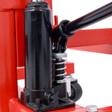 Hydraulinen oven irrotus- ja asentaja Jack Hoist Lift Stand Dolly Red