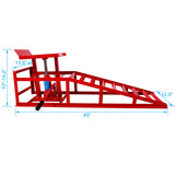 2 pack ramps itinaas garahe hydraulic black 5 ton automotive pagkumpuni frame-Red