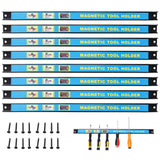 8Pack 18inch Heavy Duty Magnet Tool Bar Magnetic Tool Holder Strip - Fab Heavy Parts