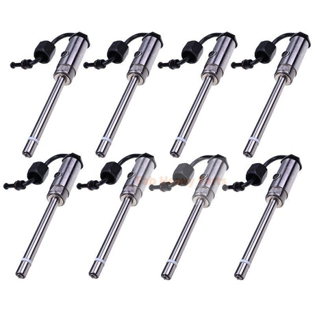 8PCS Fuel Injectors 4W - 7016 4W7016 OR - 3420 OR3420 Fits For Caterpillar 3208 Engine - Fab Heavy Parts